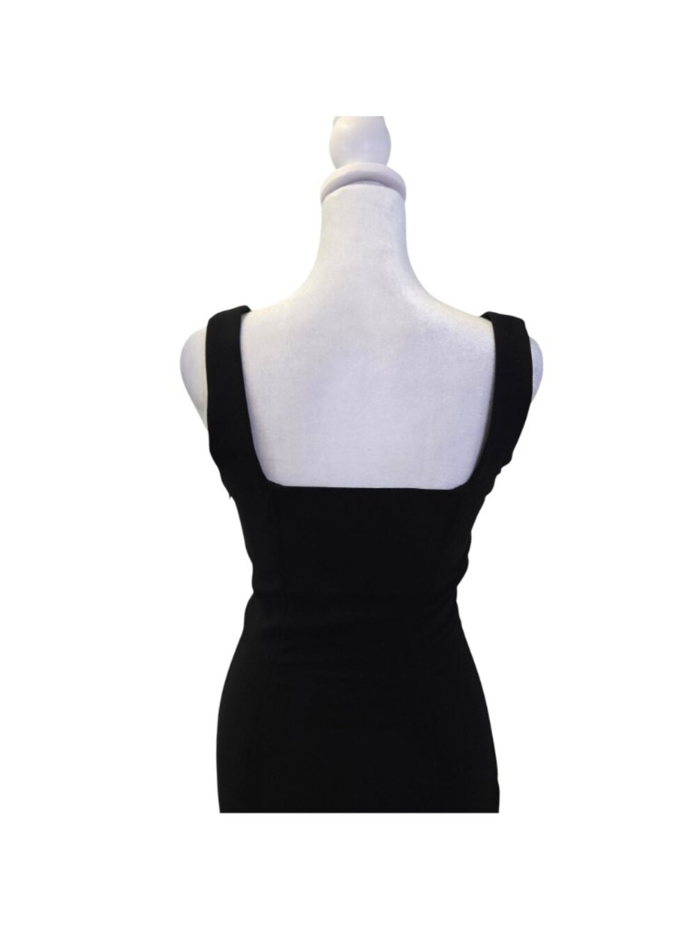 NWT Willow Little Black Midi Shift Dress Size XS - Picture 5 of 8